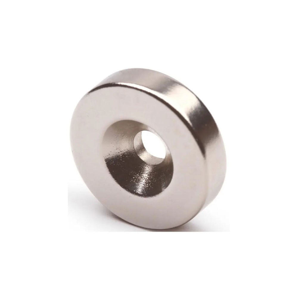 Неодимовый магнит диск Format Interior с зенковкой Хром FI 1000 1 Неодимовый магнит диск Format Interior с зенковкой Хром FI 1000